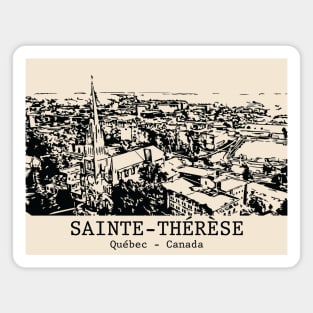 Sainte-Thérèse - Québec Magnet